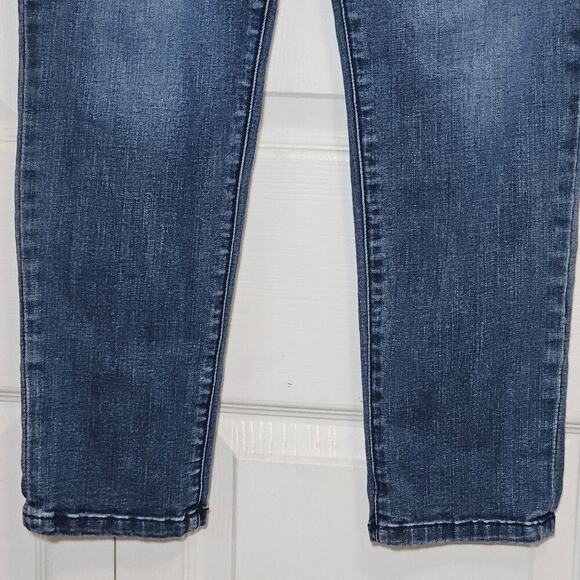 Democracy‎ "Ab"solution Distressed Denim Jeans 6 Blue Casual Stretch - Picture 5 of 7